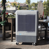 Hessaire MC61M 5,300 CFM 3-Speed Portable Evaporative Cooler -Light Grey