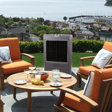 Hessaire MC61V 5,300 CFM Evaporative Cooler - Lifestyle 2