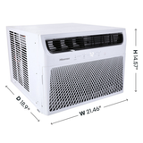 Hisense 14,000 BTU Inverter Window Air Conditioner - Dimensions