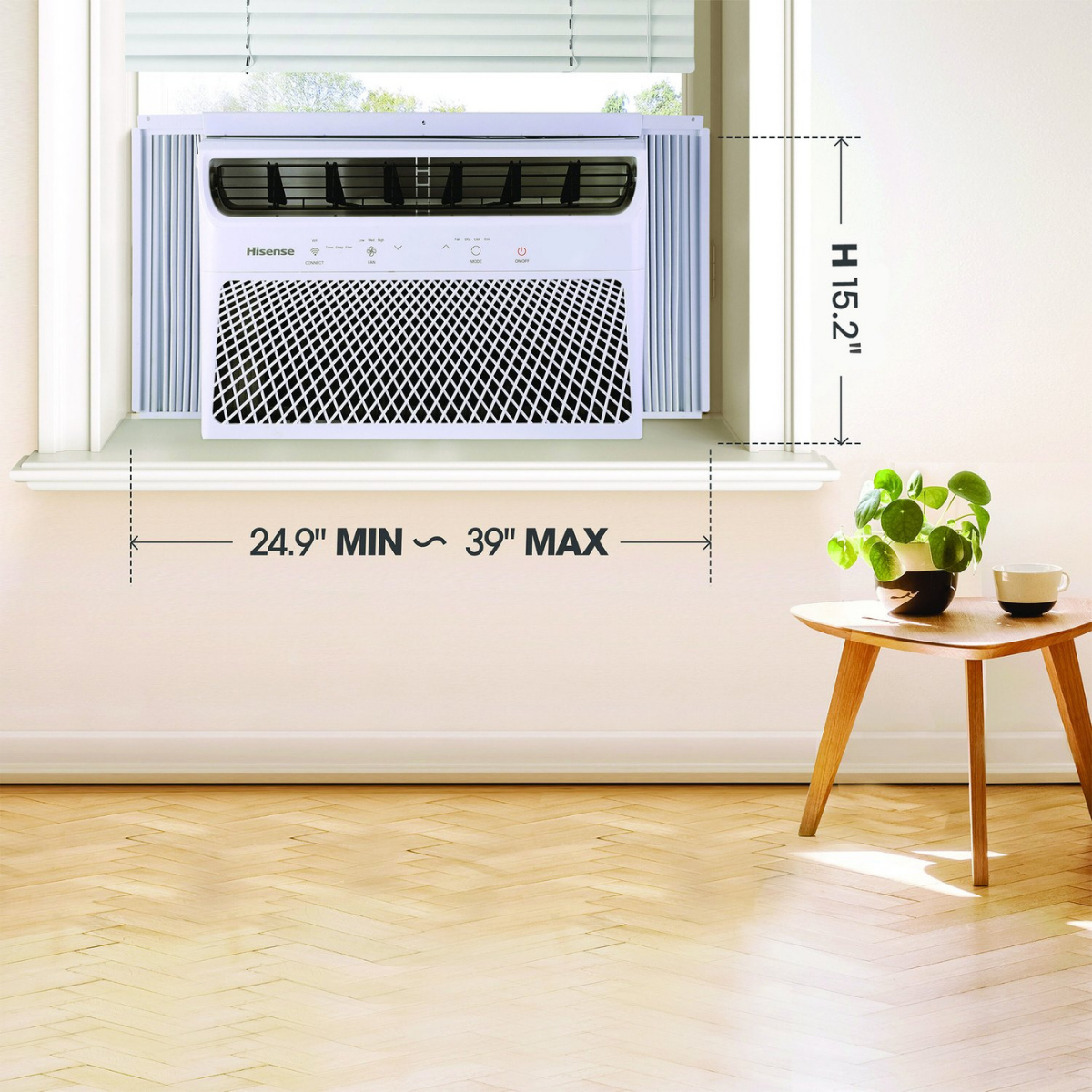 Hisense 14,000 BTU Inverter Window Air Conditioner - Infographic 3