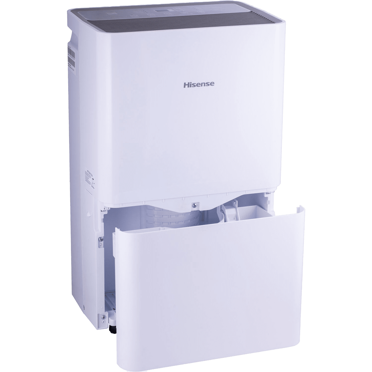 Hisense 50 Pint Energy Star Dehumidifier w/ Electronic Controls - open tank