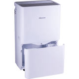 Hisense 50 Pint Energy Star Dehumidifier w/ Electronic Controls - open tank