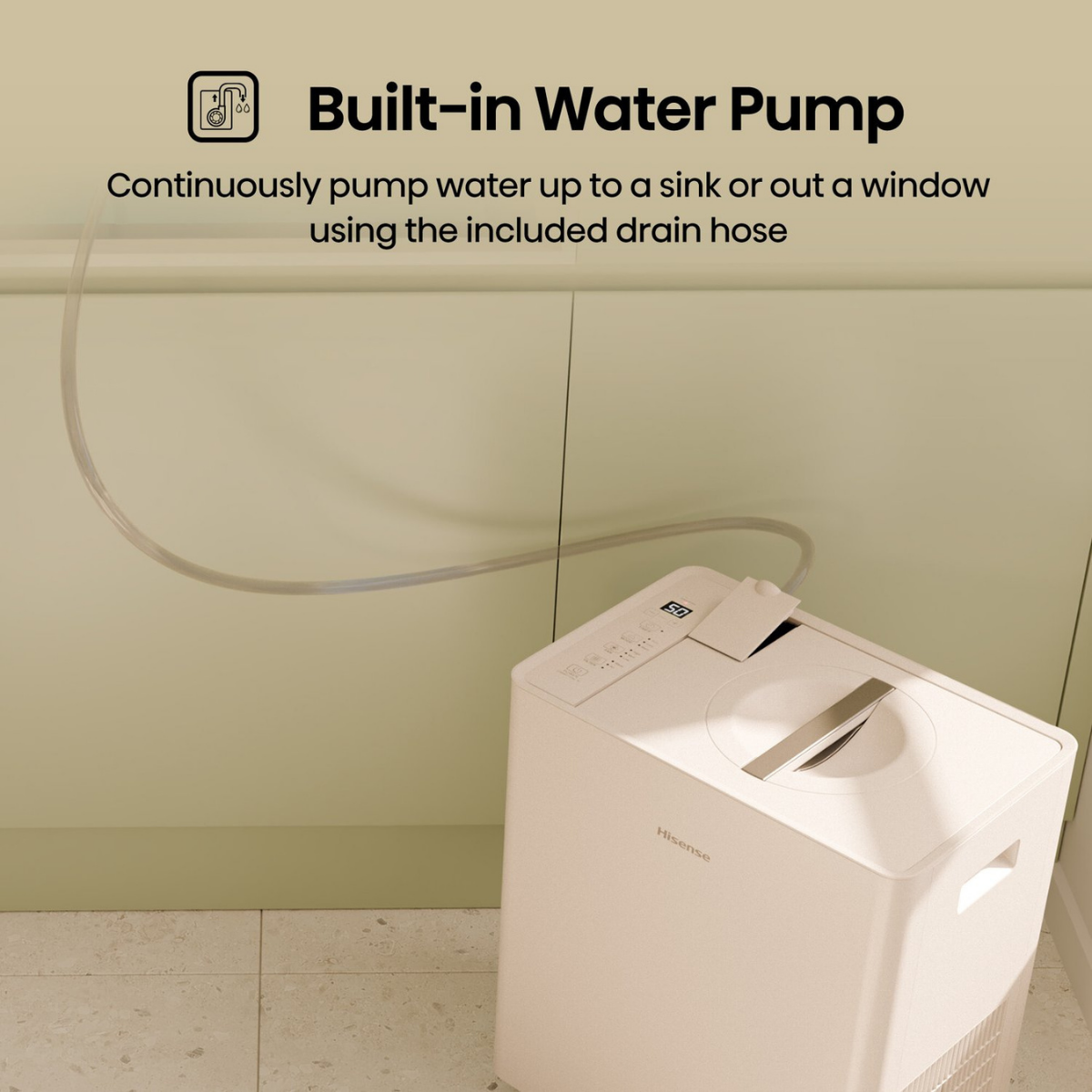 Hisense 50 Pint Lift Up Dehumidifier - Infographic 7