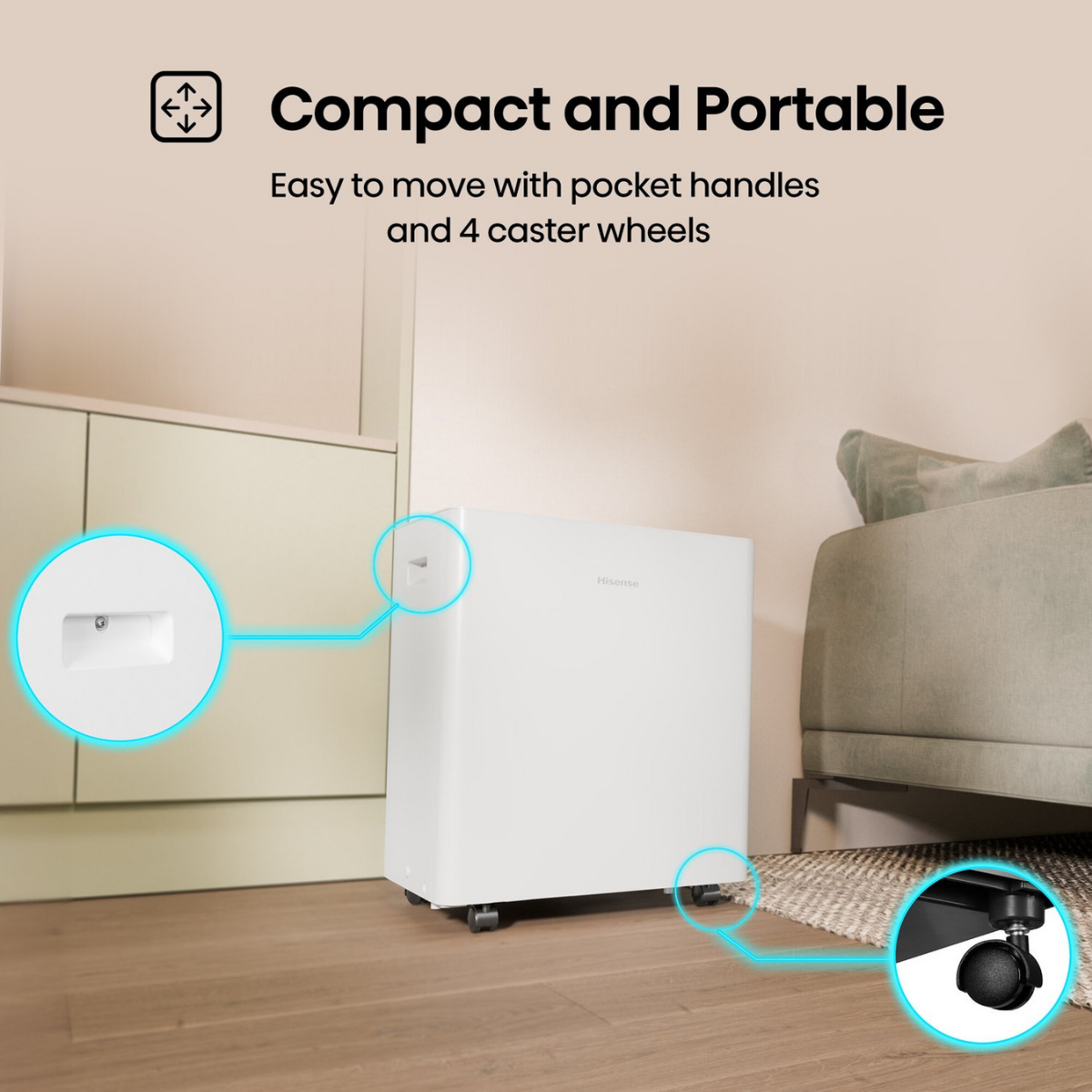 Hisense 50 Pint Lift Up Dehumidifier - Infographic 8