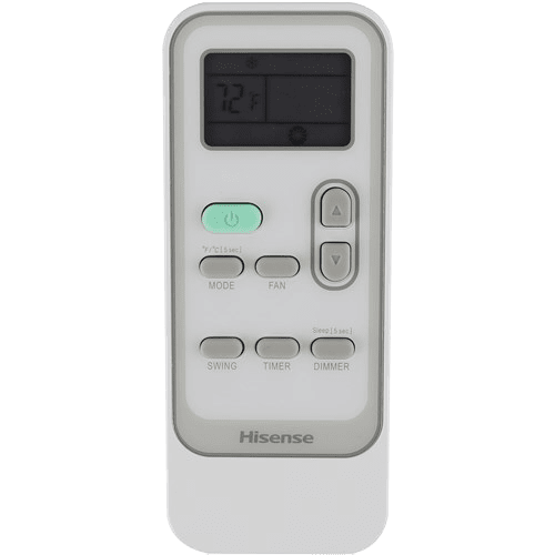 Hisense 8,000 BTU Portable Air Conditioner - remote
