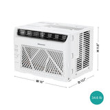 Hisense 5,000 BTU Window Air Conditioner - Dimensions
