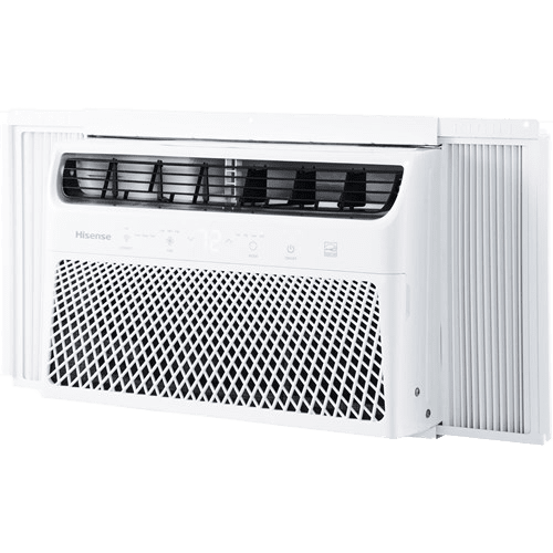 Hisense AHW0823CW1W 8,000 BTU Window AC - angle