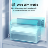 Hisense UltraSlim Inverter Window Air Conditioner - Infographic 1