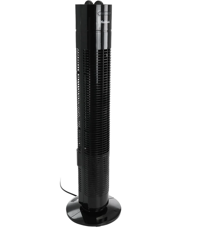 Holmes 31-In. Oscillating 3-Speed Tower Fan - Angle