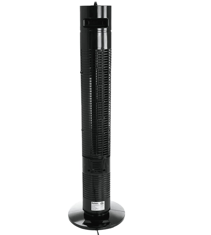 Holmes 31-In. Oscillating 3-Speed Tower Fan - Back