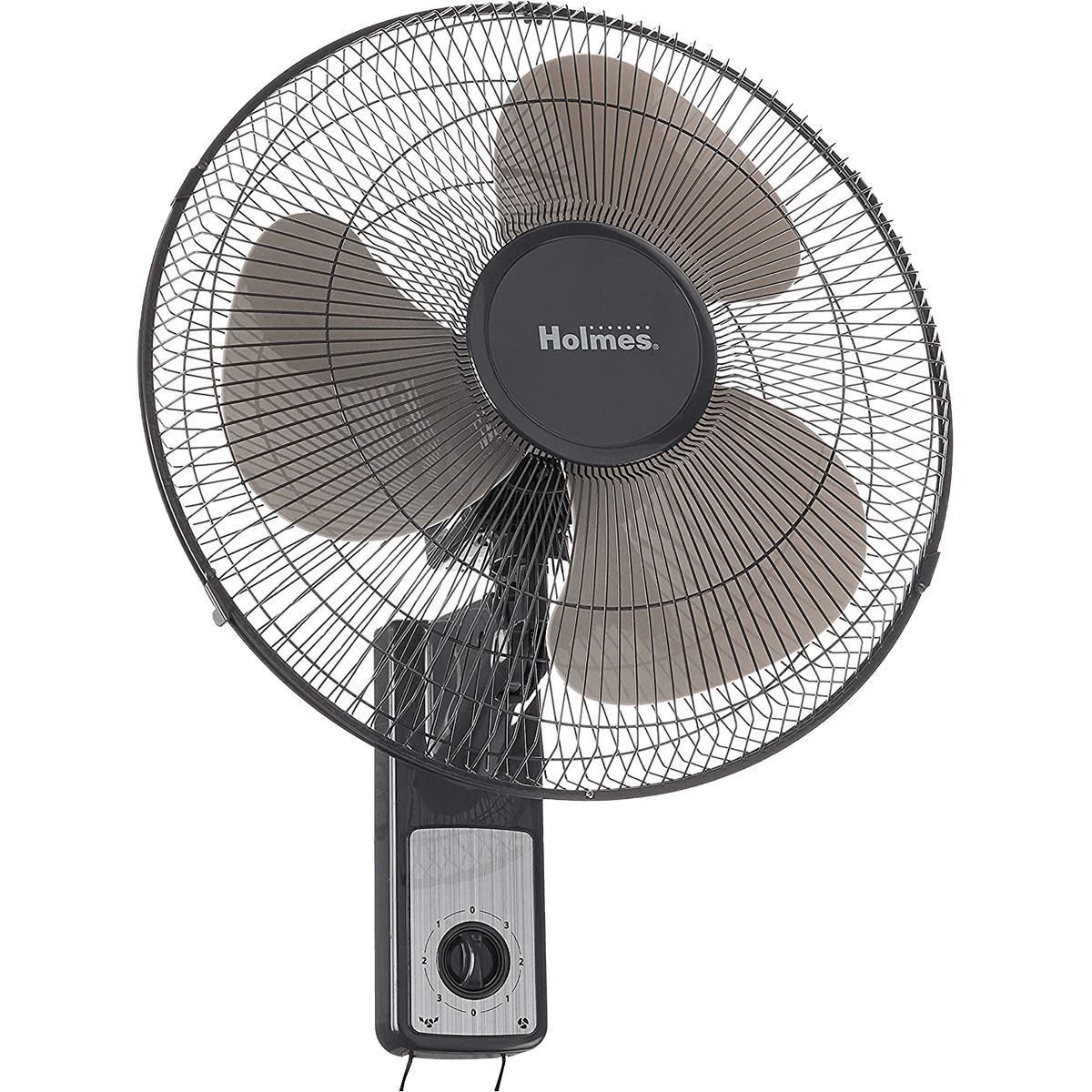 Holmes 16-In. Wall Mount 3-Speed Oscillating Fan - Angle