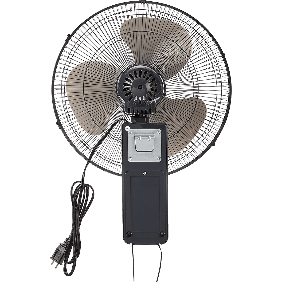 Holmes 16-In. Wall Mount 3-Speed Oscillating Fan - Back