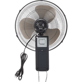 Holmes 16-In. Wall Mount 3-Speed Oscillating Fan - Back