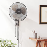 Holmes 16-In. Wall Mount 3-Speed Oscillating Fan