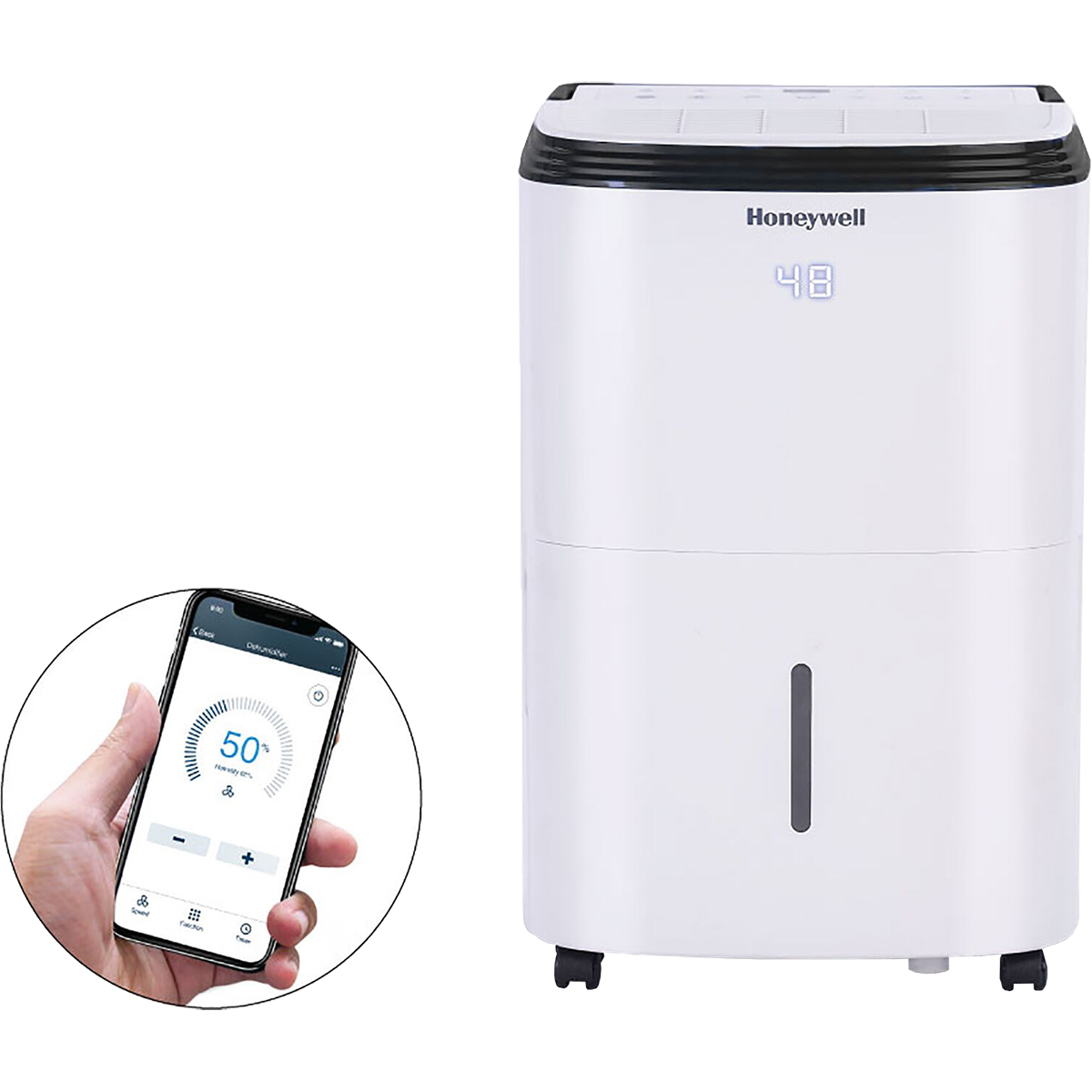 Honeywell 30 Pint Dehumidifier w/ Optional Wi-Fi Alexa Enabled