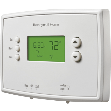 Honeywell RTH2300B1012 5-2-Day Programmable Thermostat - Angle