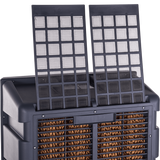 Honeywell CO70PE Indoor/Outdoor 145 Pint Portable Evaporative Air Cooler - Air Filters