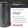 Honeywell Designer Series HUL430 Cool Mist Humidifier - Infographic 1