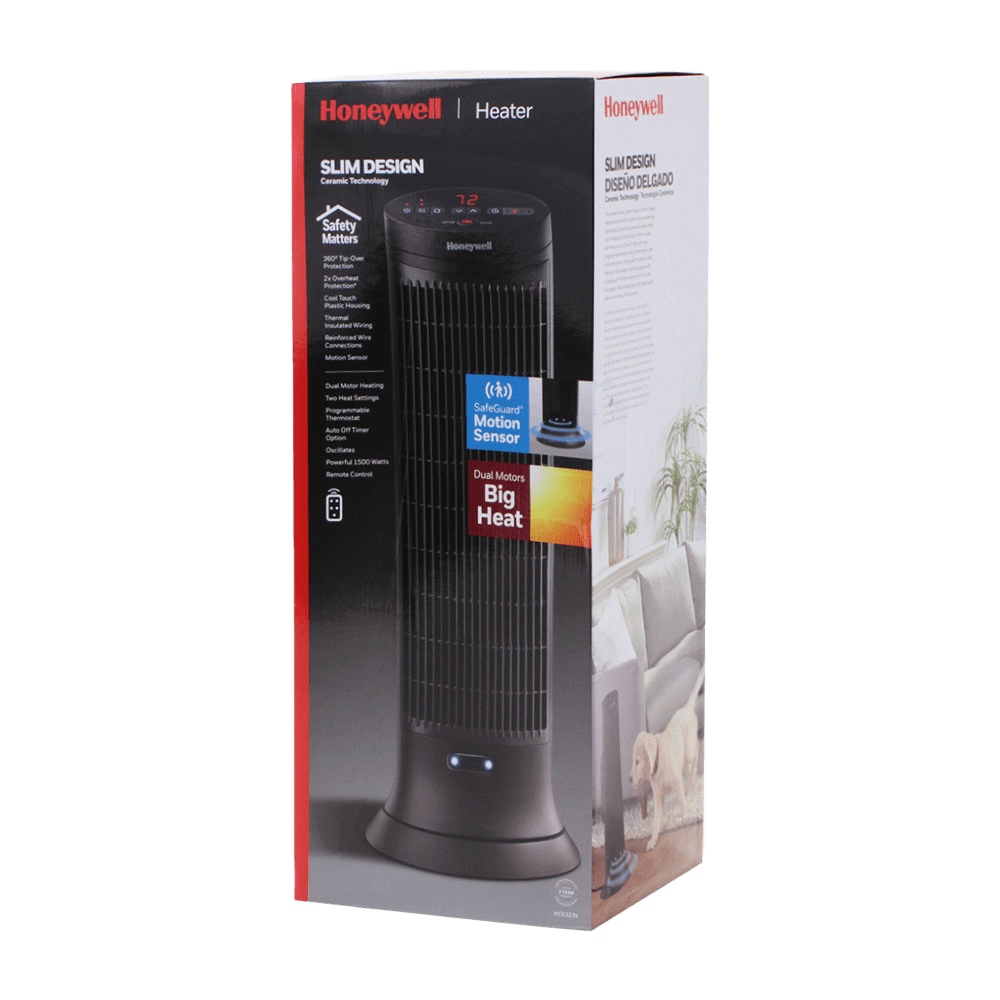 Honeywell Digital Ceramic Tower Space Heater - Box