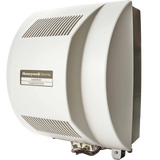 Honeywell HE360D Whole House Powered Flow-Through Humidifier - Angle