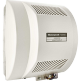 Honeywell HE360D Whole House Powered Flow-Through Humidifier - Angle