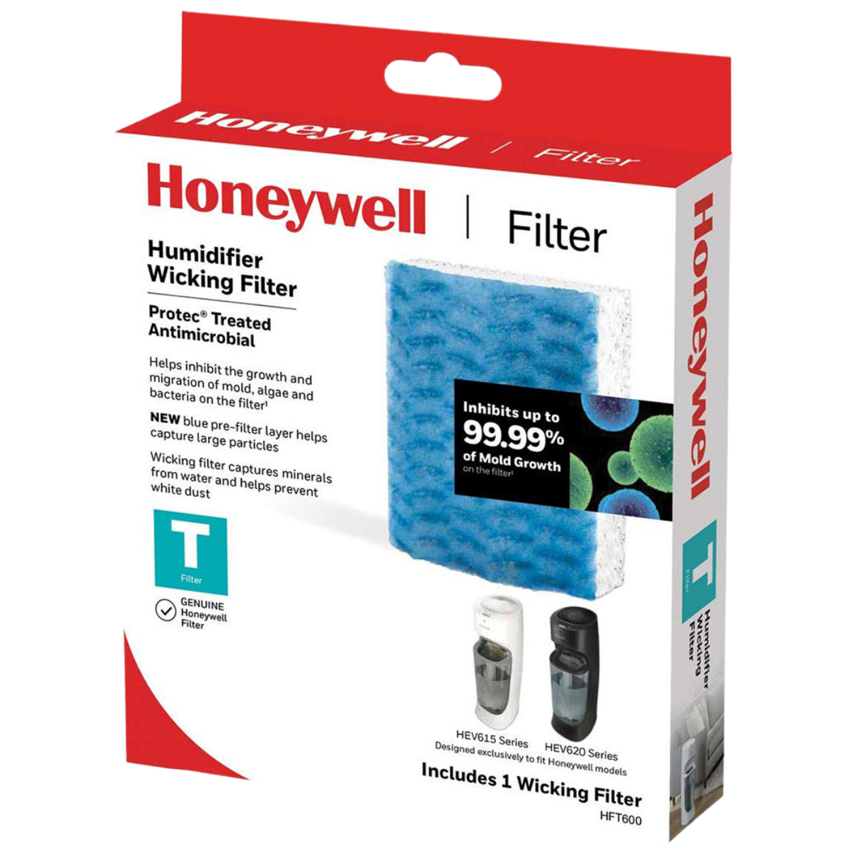 Honeywell HFT600PF1 Replacement Filter T for HEV615/620 - Main