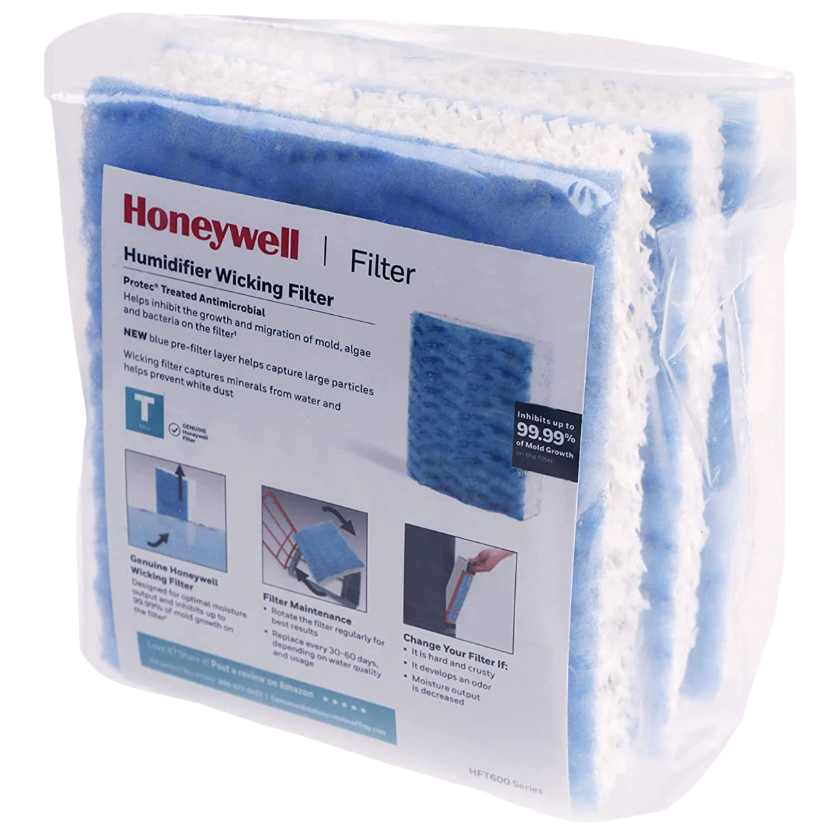 Honeywell HFT600PF3 Replacement Filter T for HEV615/620 - Main