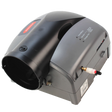 Honeywell Home HE150A1005/U TrueEASE Advanced Small Evaporative Bypass Humidifier 12 GPD - Angle