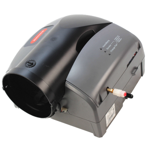 Honeywell Home HE150A1005/U TrueEASE Advanced Small Evaporative Bypass Humidifier 12 GPD - Angle