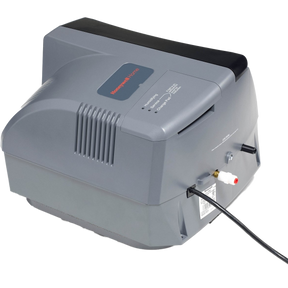Honeywell Home HE300A1005/U TrueEASE Advanced Evaporative Fan-Powered Humidifier 18 GPD - Angle