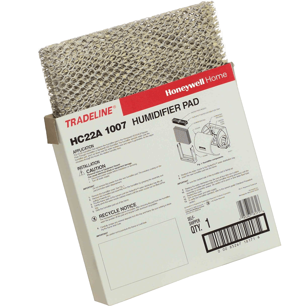 Honeywell Home HC22A1007/U Humidifier Pad - Main
