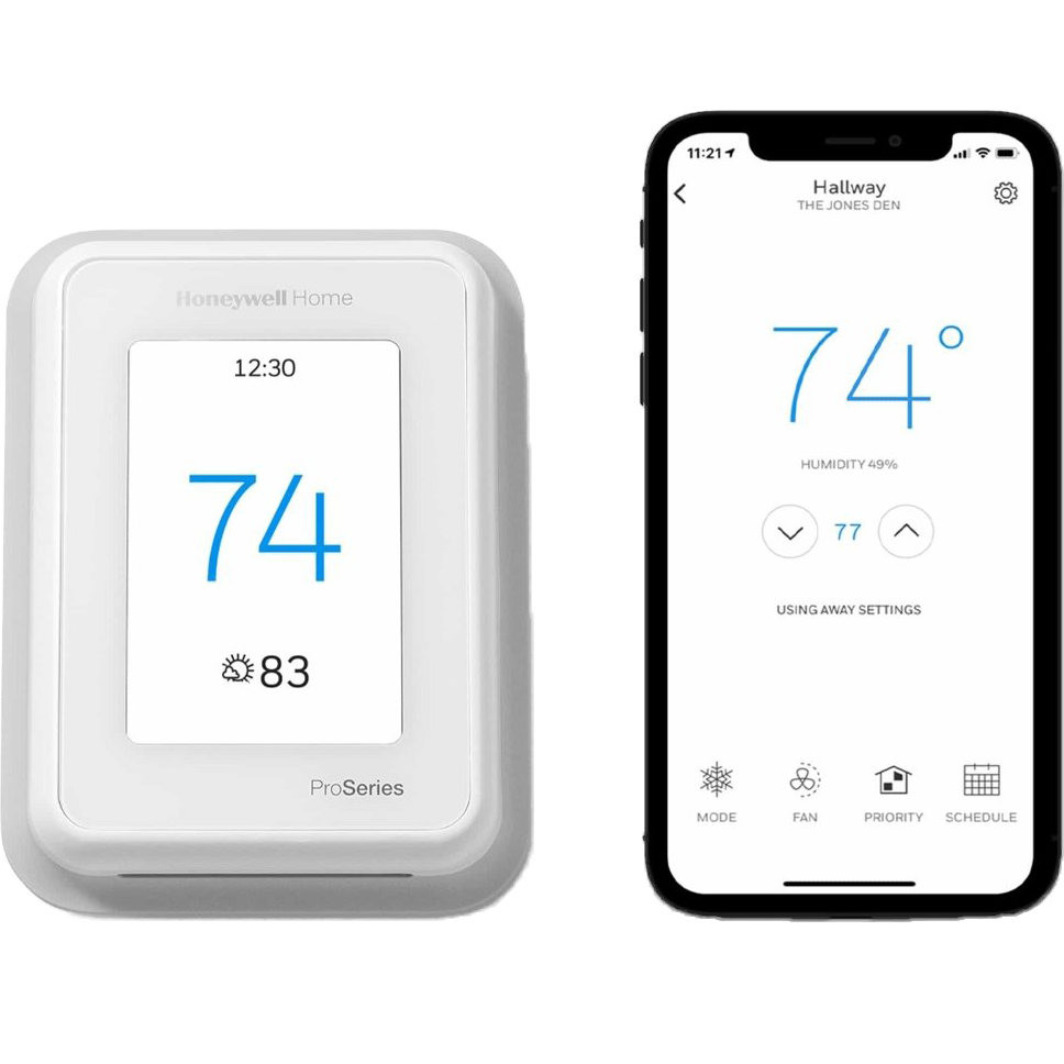 Honeywell Home T10 Pro Smart Thermostat w/ RedLINK - App