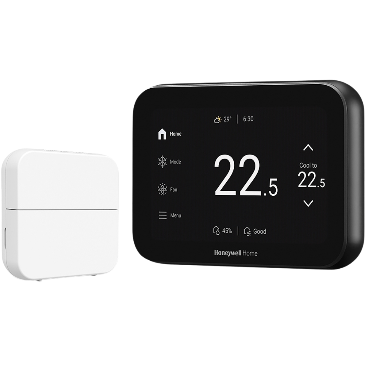 Honeywell Home YTHX1200 ElitePRO S1200 Smart Thermostat with Sensor Black - Angle 1
