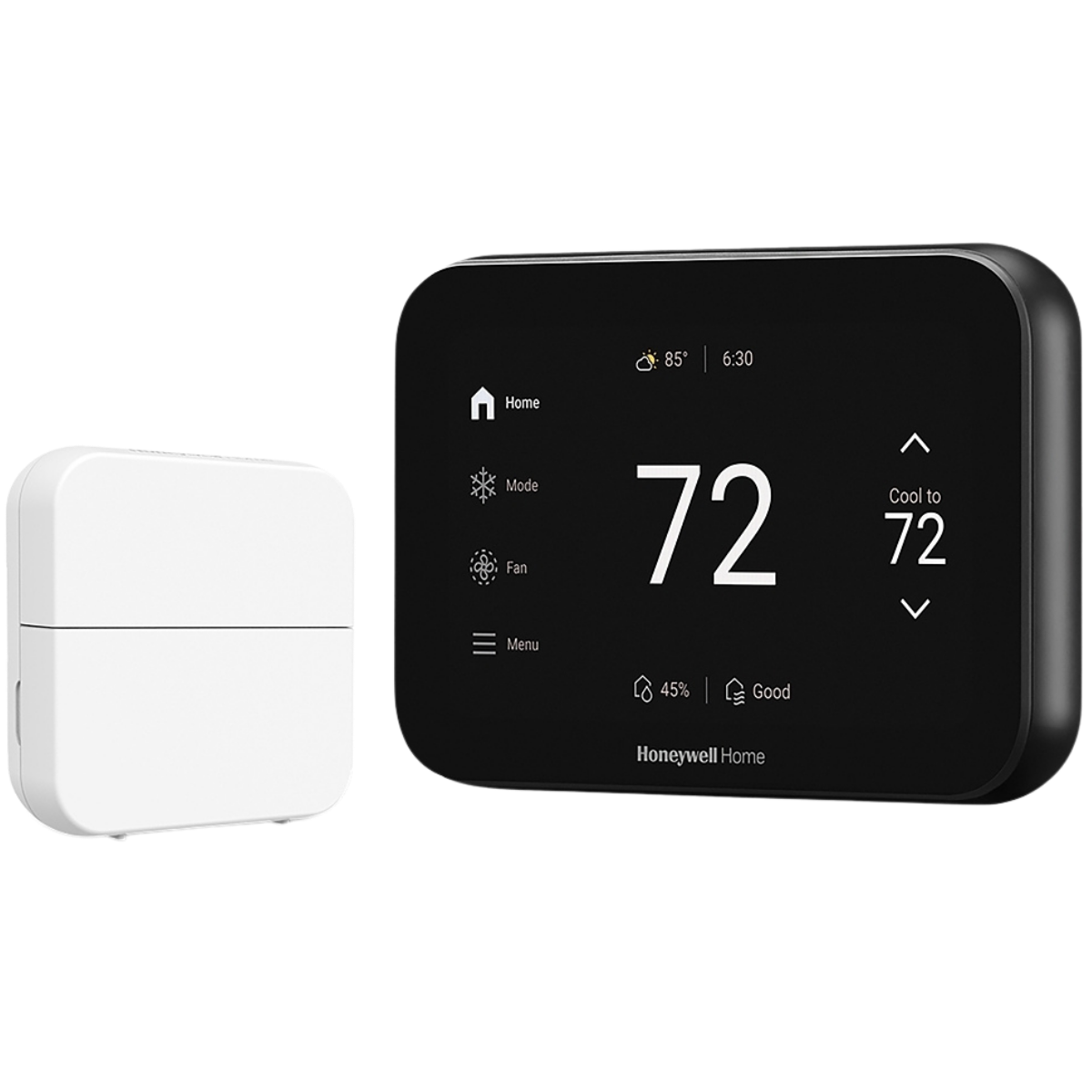 Honeywell Home YTHX1200 ElitePRO S1200 Smart Thermostat with Sensor Black - Main