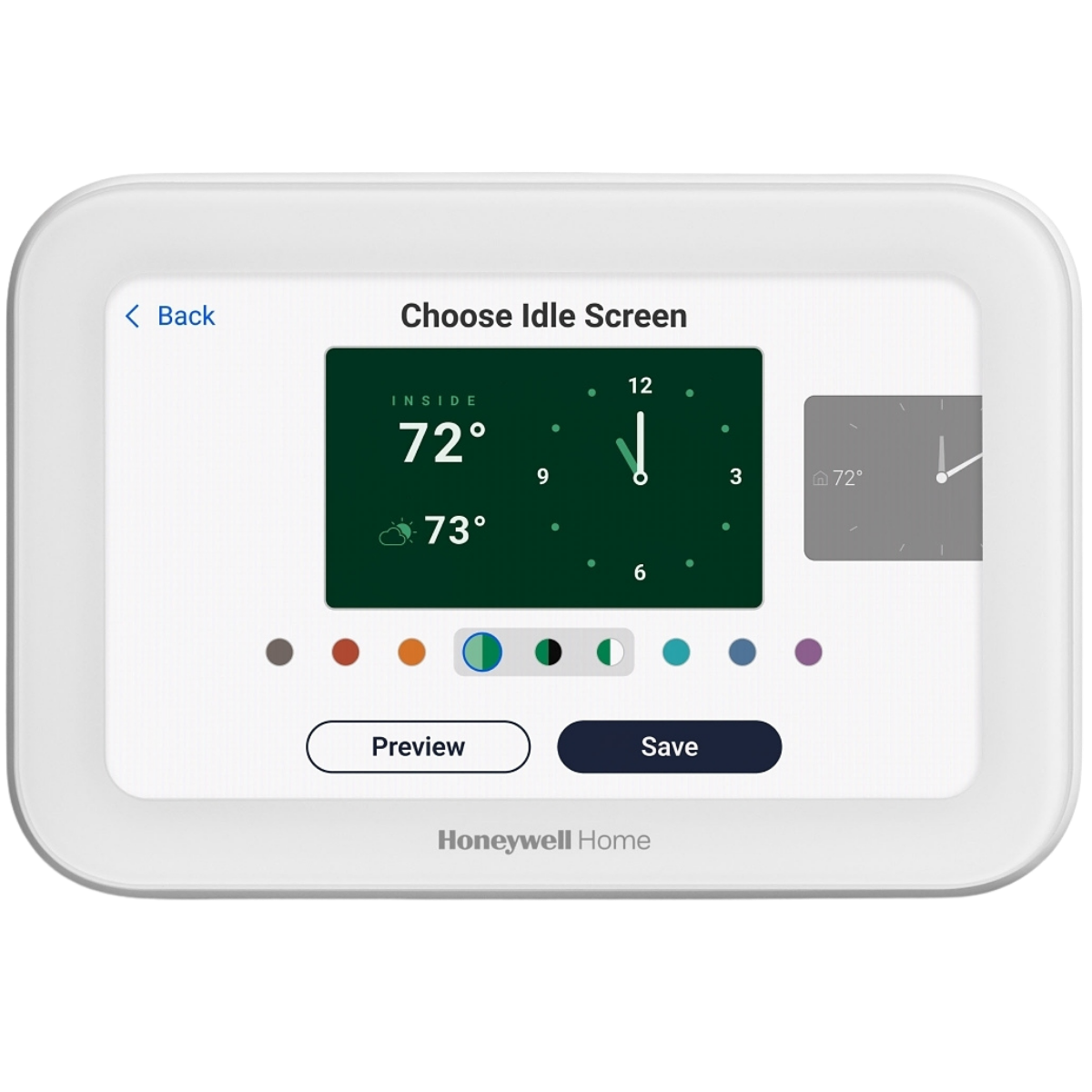 Honeywell Home YTHX1200 ElitePRO S1200 Smart Thermostat with Sensor White - Bsck