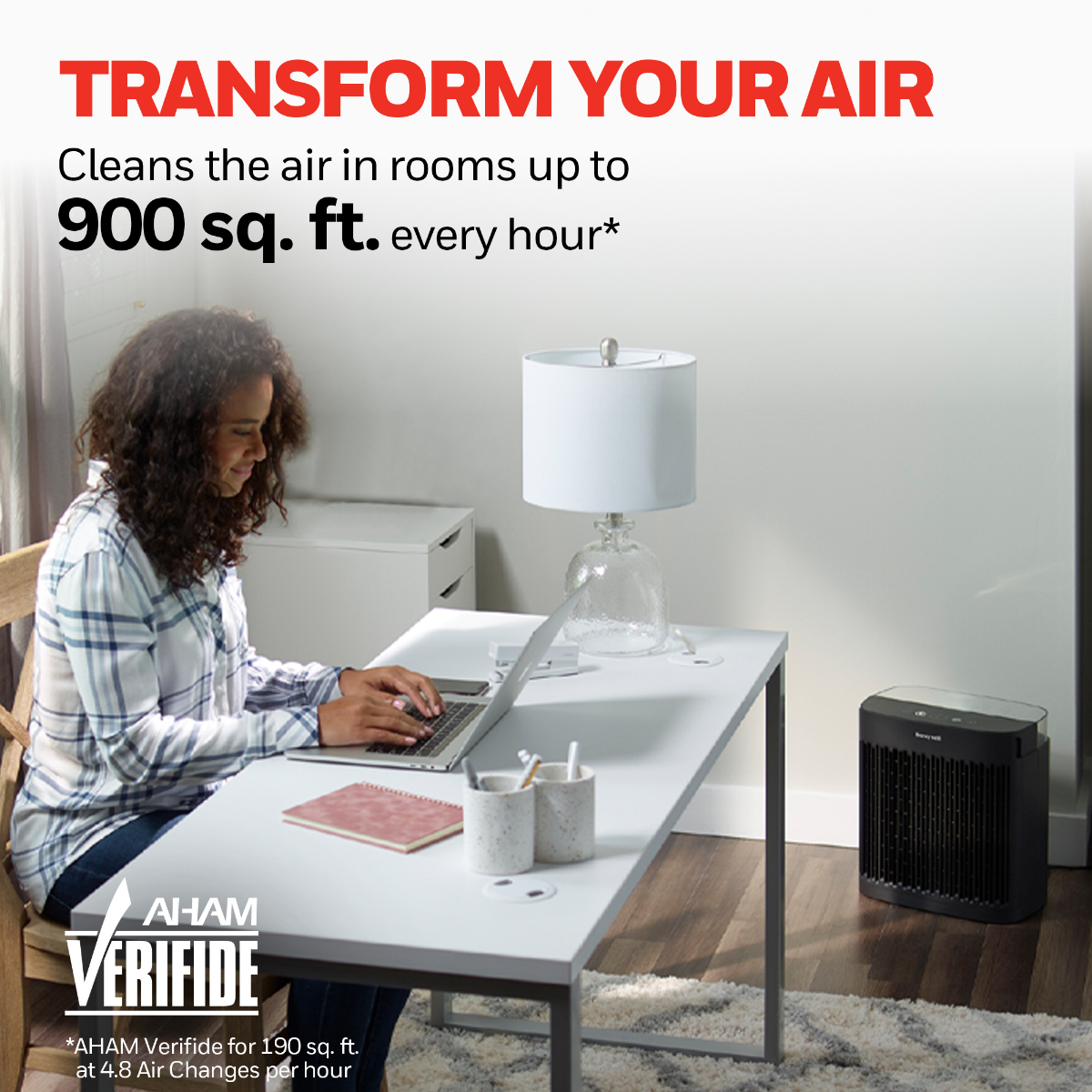 Honeywell HPA5100B Allergen+ True HEPA Air Purifier - infographic 5