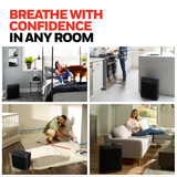 Honeywell HPA5100B Allergen+ True HEPA Air Purifier - infographic 9