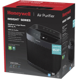 Honeywell HPA5100B InSight True HEPA Air Purifier for Spaces Up To 155 Sq. Ft. - Box