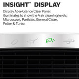 Honeywell HPA5100B InSight True HEPA Air Purifier for Spaces Up To 155 Sq. Ft. - InSight Display
