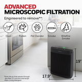 Honeywell HPA5200B Allergen+ True HEPA Air Purifier - Infographic 3