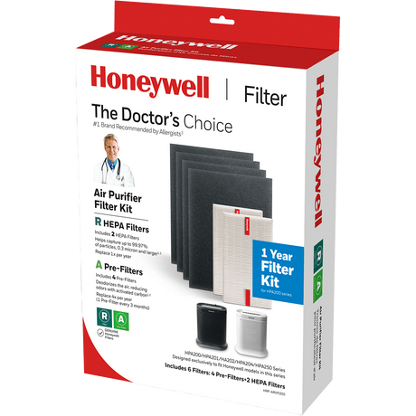 Honeywell HEPA + Carbon Filter Kit for HPA200/5200 Series - Box