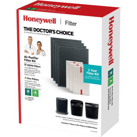 Honeywell HEPA + Carbon Filter Kit for HPA300/5300/8350 Series - Box