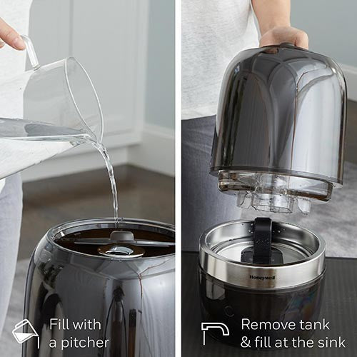 Honeywell Reflection Cool Mist Humidifier - Infographic