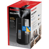 Honeywell Dual Comfort Cool + Warm Mist Humidifier - Black - Box