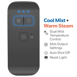 Honeywell Dual Comfort HWC775 1.5 Gal. Warm & Cool Mist Humidifier Black - Infographic 4