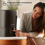 Honeywell HWM445B Easy-to-Care Filter Free Warm Mist Humidifier - Infographic 4