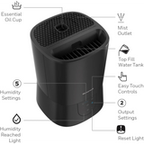 Honeywell HWM445B Easy-to-Care Filter Free Warm Mist Humidifier - Infographic 5