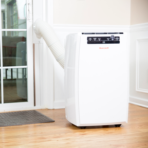 Honeywell Portable AC Sliding Glass Door Kit - installed