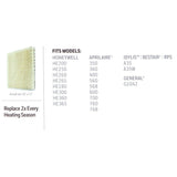 Honeywell Replacement Humidifier Pad HC26P - compatible models