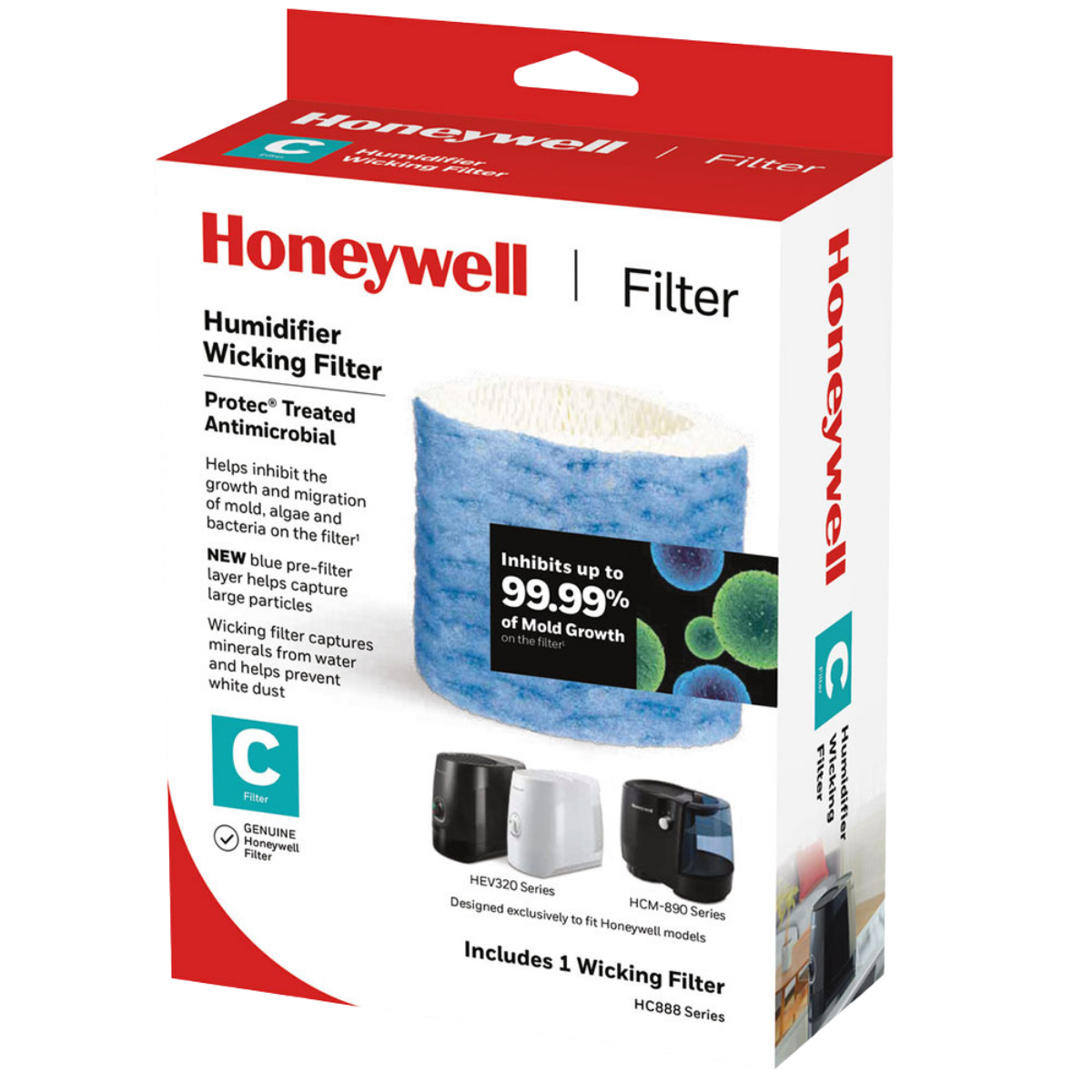Honeywell Replacement Wicking Filter C for HEV320 - Main